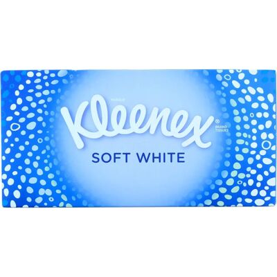 Kleenex Soft White Tissues - 72 Tissues - Eco-Friendly Kleenex Soft White Tissues - 72 Tissues - Eco-Friendly