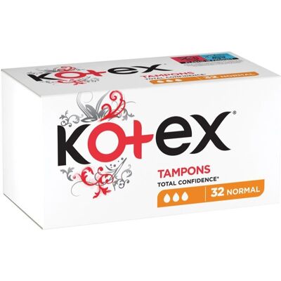 Tamponi Kotex Normali - Per Donne Tamponi Kotex Normali - Per Donne