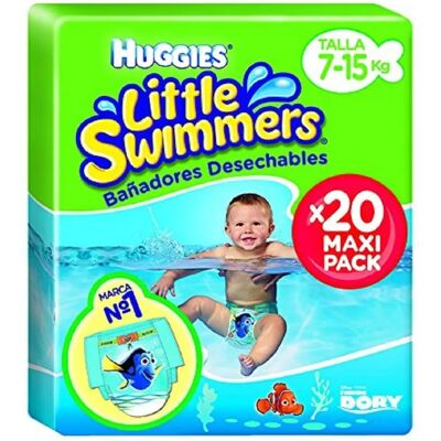 Huggies Little Swimmers - Couches - Taille S - Publicité Huggies Little Swimmers - Couches - Taille S - Publicité