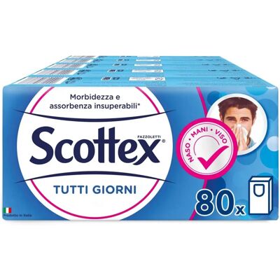 Scottex Tutti Giorni - Dagliga Tissues - 8 Pack Scottex Tutti Giorni - Dagliga Tissues - 8 Pack