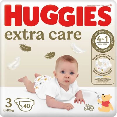 Huggies méret 3 pelenkák - Unisex 4-9kg - 80 db Huggies méret 3 pelenkák - Unisex 4-9kg - 80 db