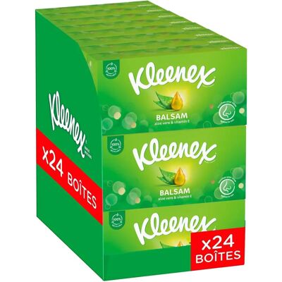 Kleenex Balsam Aloe chusteczki - Tissues Kleenex Balsam Aloe chusteczki - Tissues