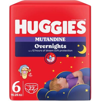 Huggies Overnights Pants 6 - Windeln Huggies Overnights Pants 6 - Windeln