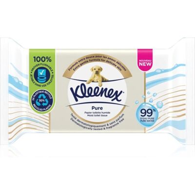 Kleenex Pure Wilgotny Papier Toaletowy - Papier Toaletowy Kleenex Pure Wilgotny Papier Toaletowy - Papier Toaletowy