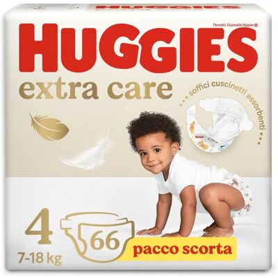 Huggies Size 4 Diapers - SoftAbsorb, Hypoallergenic, 8-14kg Huggies Size 4 Diapers - SoftAbsorb, Hypoallergenic, 8-14kg
