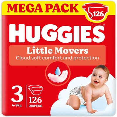 Pannolini Huggies Ultra Comfort - Per Bambini Attivi Pannolini Huggies Ultra Comfort - Per Bambini Attivi