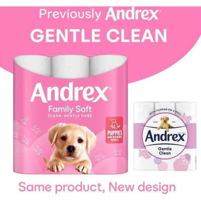 Andrex Brown 45 Rolls Toilet Tissue - Toilet Tissue Andrex Brown 45 Rolls Toilet Tissue - Toilet Tissue
