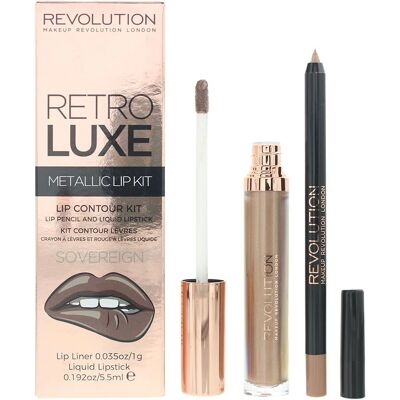 Sovereign - Metallic Lippenstift & Lipliner-Set Sovereign - Metallic Lippenstift & Lipliner-Set