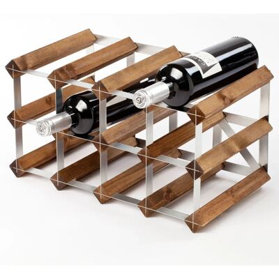 Winerack Company 12 Flaskor Brun - Vinrör Winerack Company 12 Flaskor Brun - Vinrör