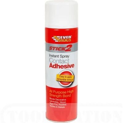 Everbuild Everbuild CONSPRAY5 Stick 2 Spray Contact Adhesive - Contact Adhesive Everbuild Everbuild CONSPRAY5 Stick 2 Spray Contact Adhesive - Contact Adhesive