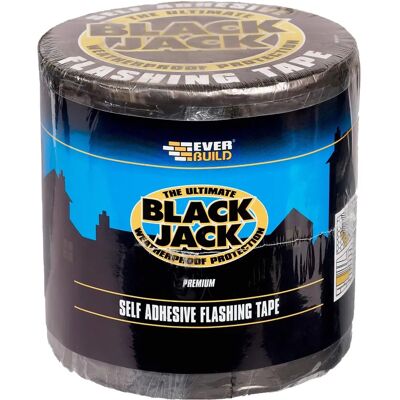 Everbuild Everbuild Black Jack Flashing Tape DIY - Flashing Tape Everbuild Everbuild Black Jack Flashing Tape DIY - Flashing Tape
