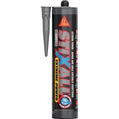 Everbuild - Stixall Extreme - Grey - 300ml - Adhesive Everbuild - Stixall Extreme - Grey - 300ml - Adhesive