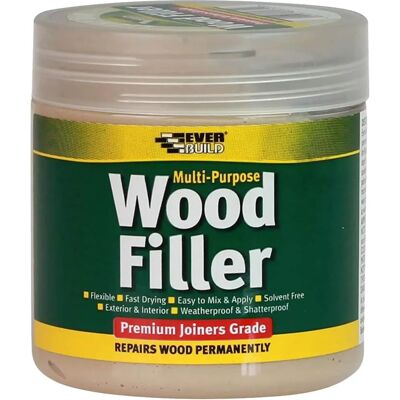 Everbuild Multi Purpose Premium Joiners Grade Wood Filler - Wood Filler Everbuild Multi Purpose Premium Joiners Grade Wood Filler - Wood Filler