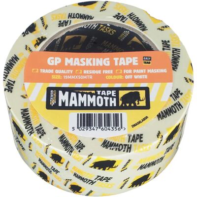 Ruban de masquage Everbuild - 19mm x 50m - Ruban de masquage - Publicité Ruban de masquage Everbuild - 19mm x 50m - Ruban de masquage - Publicité