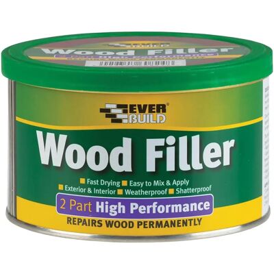 Everbuild Mastic pour Bois Haute Performance en 2 Parties - Mastic pour Bois - Publicité Everbuild Mastic pour Bois Haute Performance en 2 Parties - Mastic pour Bois - Publicité