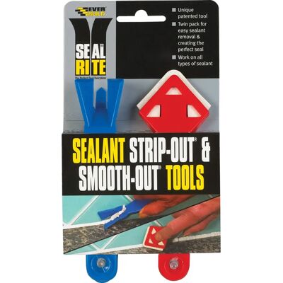 Everbuild Everbuild Seal Rite Strip - Pack d'outils à joint - Publicité Everbuild Everbuild Seal Rite Strip - Pack d'outils à joint - Publicité