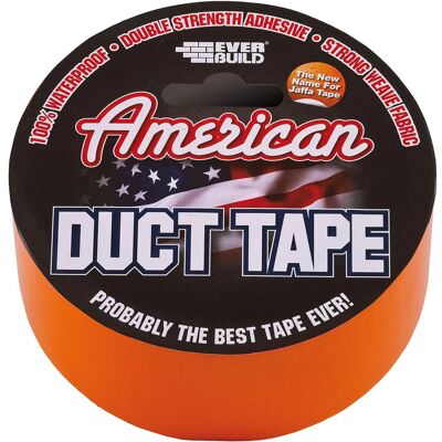 Everbuild Everbuild USDUCT0G25 Cinta de Conducto Naranja 50mm x 25m - Impermeable y Resistente Everbuild Everbuild USDUCT0G25 Cinta de Conducto Naranja 50mm x 25m - Impermeable y Resistente