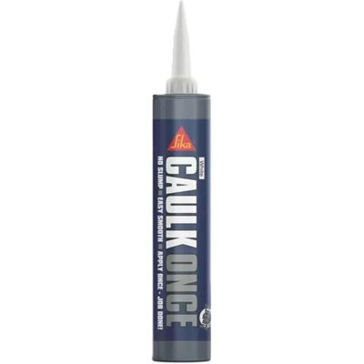 Everbuild Everbuild Caulk Once White 295ml - Calfeutrement - Publicité Everbuild Everbuild Caulk Once White 295ml - Calfeutrement - Publicité