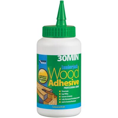Everbuild Everbuild 30MINPU7 30 Minute Polyurethane Wood Adhesive Liquid - Wood Adhesive Everbuild Everbuild 30MINPU7 30 Minute Polyurethane Wood Adhesive Liquid - Wood Adhesive