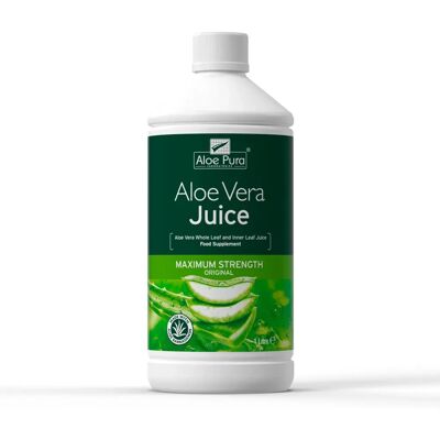 Aloe Pura Aloe Vera Juice Max Strength - Aloe Vera Juice Aloe Pura Aloe Vera Juice Max Strength - Aloe Vera Juice