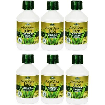 Aloe Pura Aloe Vera Juice - Max Strength, 500ml Aloe Pura Aloe Vera Juice - Max Strength, 500ml
