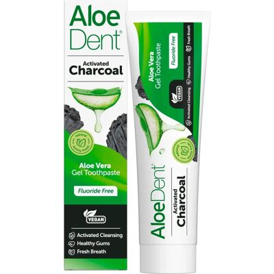 AloeDent Activated Charcoal Toothpaste AloeDent Activated Charcoal Toothpaste