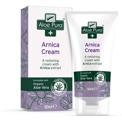 Aloe Pura Aloe Vera Arnika Creme - Beruhigende Hautpflege Aloe Pura Aloe Vera Arnika Creme - Beruhigende Hautpflege