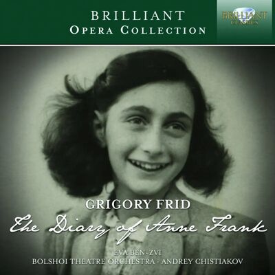 Brilliant Classics Andrey Chistiakov - Journal d'Anne Frank - Opéra - Publicité Brilliant Classics Andrey Chistiakov - Journal d'Anne Frank - Opéra - Publicité