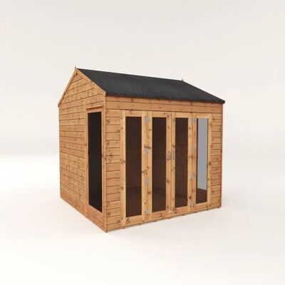 Mercia 8 x 8ft Vermont Summerhouse - Summerhouse with Bi-Fold Doors Mercia 8 x 8ft Vermont Summerhouse - Summerhouse with Bi-Fold Doors