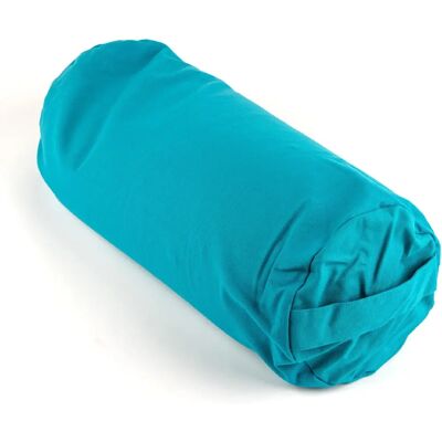 Myga Turquoise Buckwheat Support Bolster Pillow - Yoga, Pilates & Fitness Myga Turquoise Buckwheat Support Bolster Pillow - Yoga, Pilates & Fitness