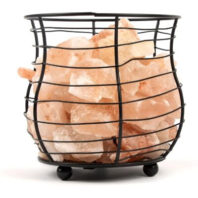 Myga Pink Himalayan Salt Lamp - Fire Bowl & Dimmable - 3-5kg Myga Pink Himalayan Salt Lamp - Fire Bowl & Dimmable - 3-5kg