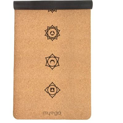 Podłoga do Jogi z Korka Chakra - Extra Duża Antypoślizgowa Mata do Jogi, Pilates i Fitness - Przyjazna dla Środowiska, 205 x 70cm x 6mm - Chakra Podłoga do Jogi z Korka Chakra - Extra Duża Antypoślizgowa Mata do Jogi, Pilates i Fitness - Przyjazna dla Środowiska, 205 x 70cm x 6mm - Chakra