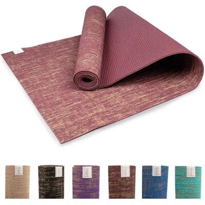 Myga Organic Jute Yoga Mat - Supportive & Eco-Friendly - 5mm Myga Organic Jute Yoga Mat - Supportive & Eco-Friendly - 5mm