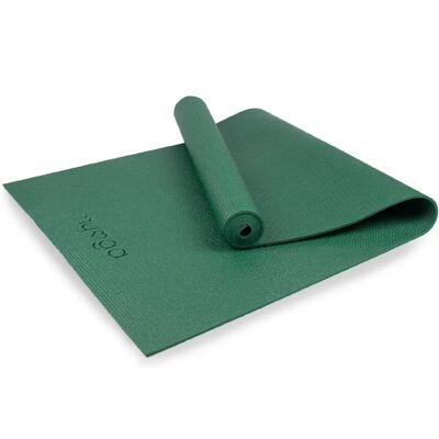 Tapis de Yoga Myga - Vert - Tapis antidérapant pour yoga, Pilates et fitness - Tapis léger avec sangle de transport - Publicité Tapis de Yoga Myga - Vert - Tapis antidérapant pour yoga, Pilates et fitness - Tapis léger avec sangle de transport - Publicité