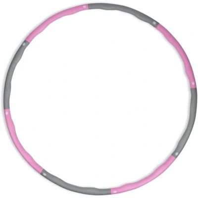 Phoenix Fitness Pink Weighted Hula Hoop - Core Strength Exercise Ring Phoenix Fitness Pink Weighted Hula Hoop - Core Strength Exercise Ring