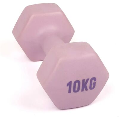 Myga Hexagonal Dumbbell - 10kg Pair violet - Dumbbell Myga Hexagonal Dumbbell - 10kg Pair violet - Dumbbell