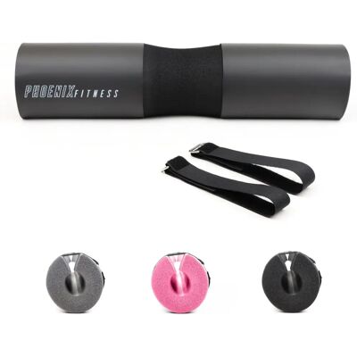 Phoenix Fitness - Model Poids - Support - Black - Barbell Pad - Fitness Equipment Phoenix Fitness - Model Poids - Support - Black - Barbell Pad - Fitness Equipment