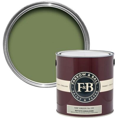 Farrow & Ball Modern Emulsion Sap Green - Wandfarbe Farrow & Ball Modern Emulsion Sap Green - Wandfarbe