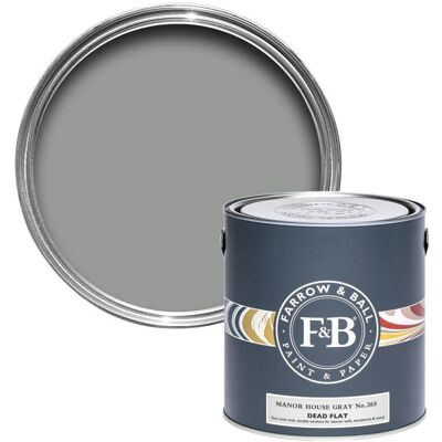 Farrow & Ball Dead Flat Manor House Gray - 0,75L - Paint Farrow & Ball Dead Flat Manor House Gray - 0,75L - Paint