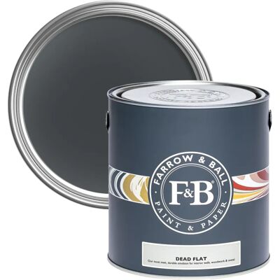 Farrow & Ball Dead Flat Archivton - 0,75l - Black Blue 95 Farrow & Ball Dead Flat Archivton - 0,75l - Black Blue 95