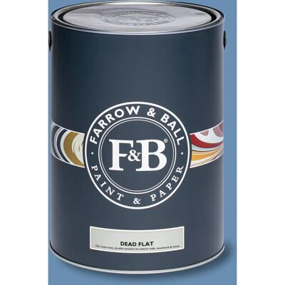 Farrow & Ball Dead flat Cooks Blue No.237 - 0,75L Farrow & Ball Dead flat Cooks Blue No.237 - 0,75L