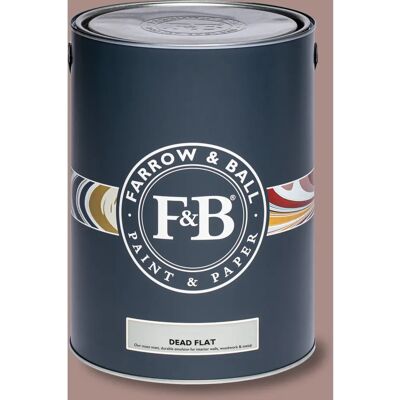Farrow & Ball Dead Flat Sulking Room Pink - 0.75L Farrow & Ball Dead Flat Sulking Room Pink - 0.75L