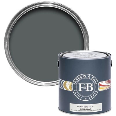 Farrow & Ball Dead Flat Down Pipe No. 26 - 0.75L Farrow & Ball Dead Flat Down Pipe No. 26 - 0.75L