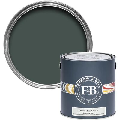 Farrow & Ball Dead Flat Chine Green No. 35 - Paint Farrow & Ball Dead Flat Chine Green No. 35 - Paint