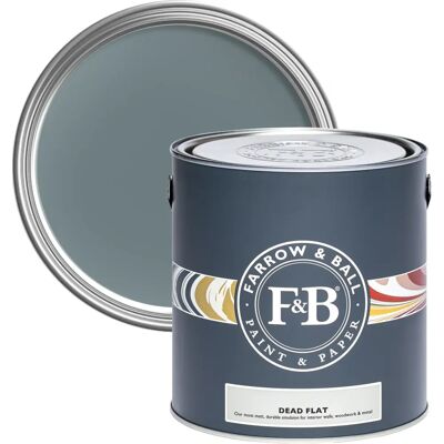 Farrow & Ball Dead Flat Archivton - 0,75l - Barrow Blue G8 - Wandfarbe Farrow & Ball Dead Flat Archivton - 0,75l - Barrow Blue G8 - Wandfarbe