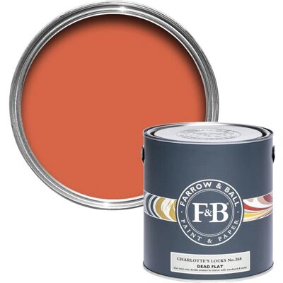 Farrow & Ball Dead Flat Charlotte's Locks - Paint Farrow & Ball Dead Flat Charlotte's Locks - Paint