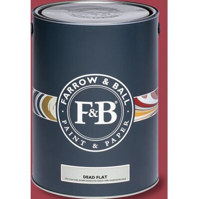 Farrow & Ball Dead Flat Archivton - 2.5L - Rectory Red 217 Farrow & Ball Dead Flat Archivton - 2.5L - Rectory Red 217