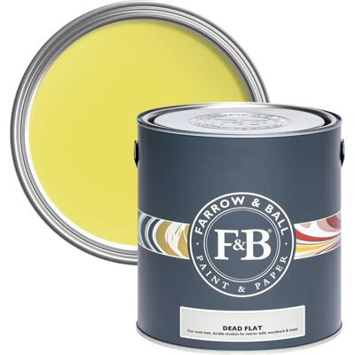 Farrow & Ball Dead Flat Yellowcake No. 279 - Paint Farrow & Ball Dead Flat Yellowcake No. 279 - Paint