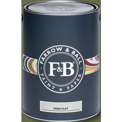 Farrow & Ball Dead Flat - 2,5l - Bancha 298 Farrow & Ball Dead Flat - 2,5l - Bancha 298