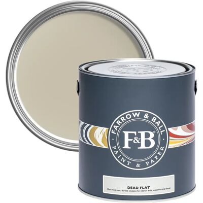 Farrow & Ball Dead White No.4 2.5L - Paint Farrow & Ball Dead White No.4 2.5L - Paint